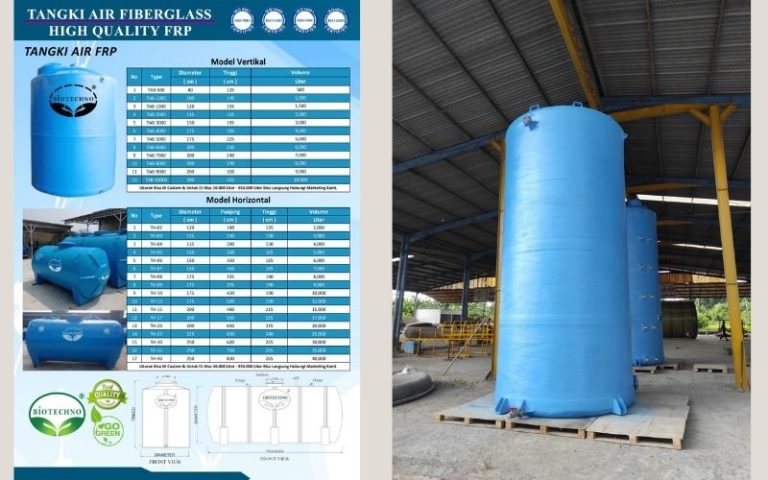 jual tangki air frp